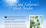 Daniel and Katherine's Island Paradise