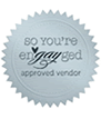 We've been approved as a pro-gay wedding vendor on So You’re EnGAYged