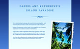 Daniel and Katherine's Island Paradise
