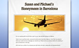 Susan and Michael's Honeymoon in Barcelona