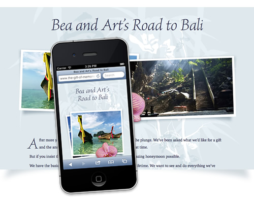 Bea and Art's Road to Bali