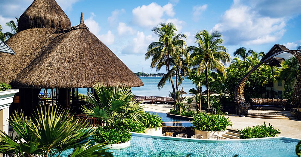 A resort in Mauritius