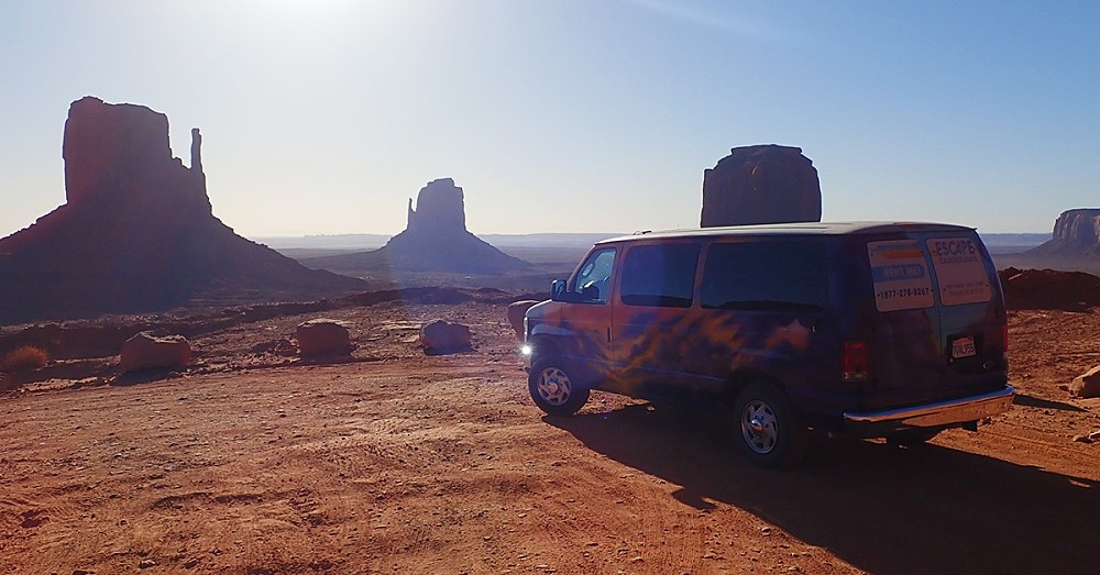 Camping in Monument Valley