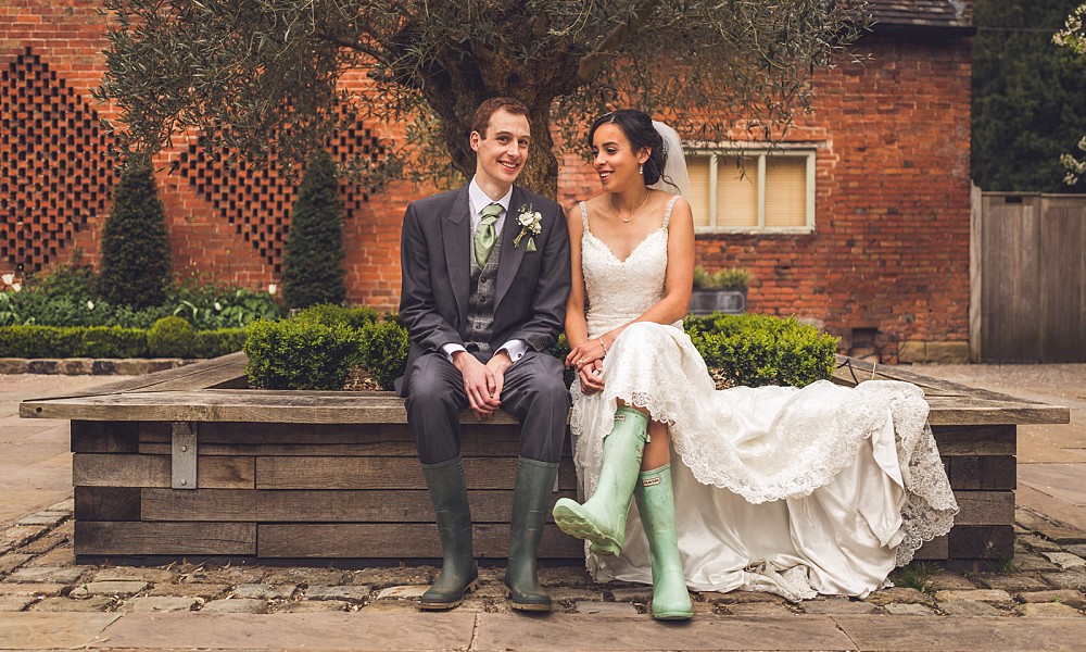 Tasha and Peter at their wedding