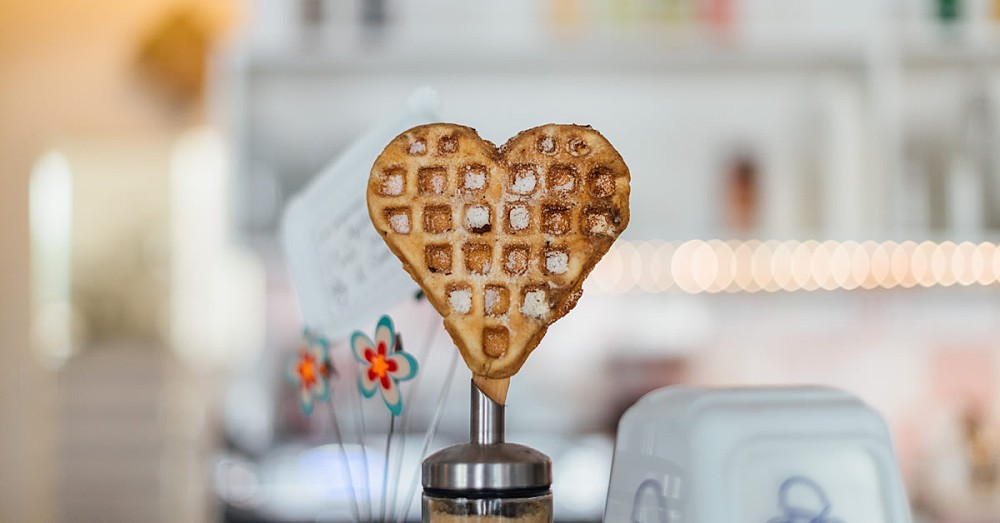 Birthday waffles for all