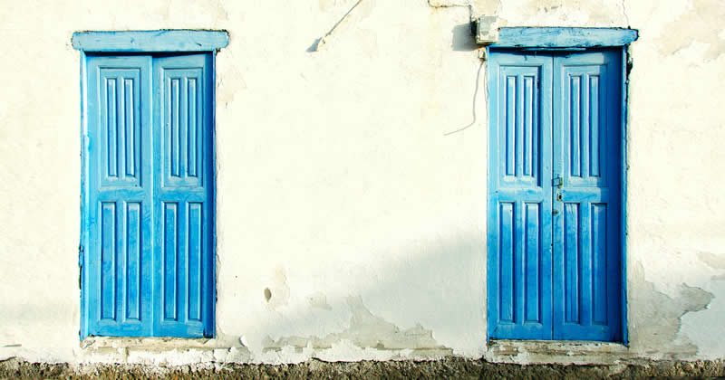 Two doors