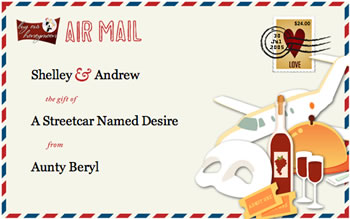 Sample Gift Certificate