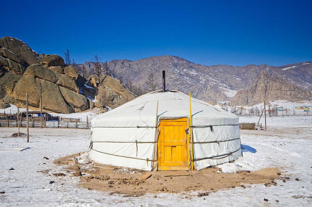 Yurt in Mongolia